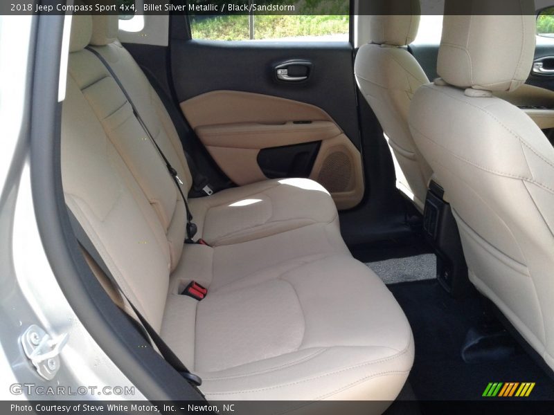 Billet Silver Metallic / Black/Sandstorm 2018 Jeep Compass Sport 4x4