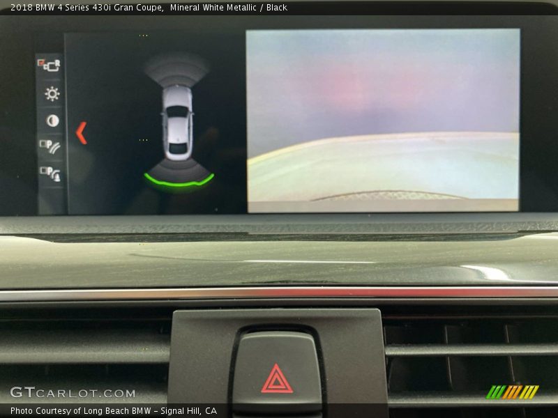 Mineral White Metallic / Black 2018 BMW 4 Series 430i Gran Coupe