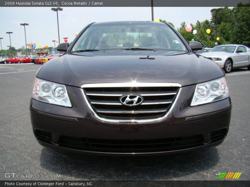 Cocoa Metallic / Camel 2009 Hyundai Sonata GLS V6