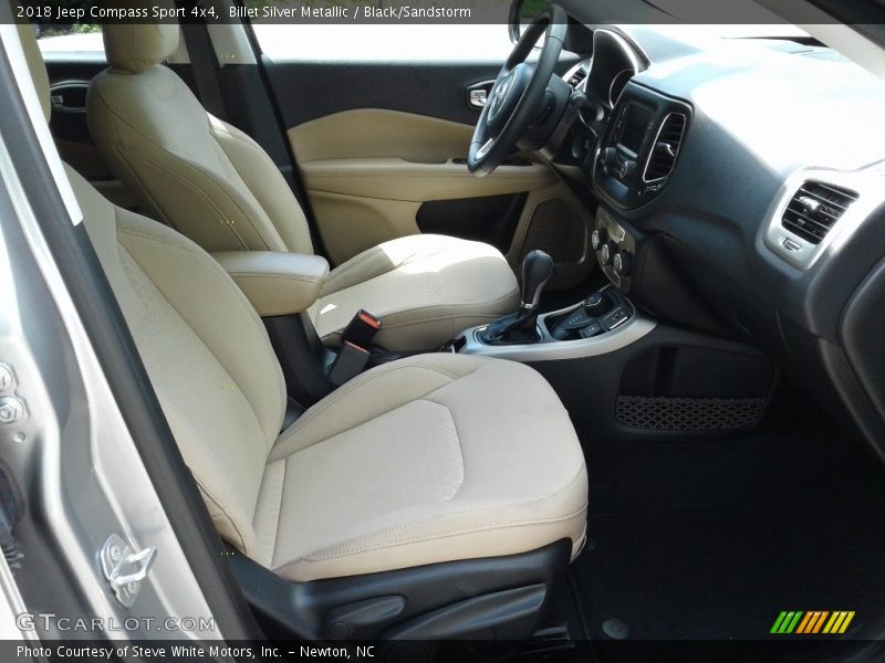 Billet Silver Metallic / Black/Sandstorm 2018 Jeep Compass Sport 4x4