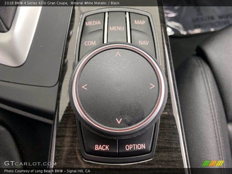 Mineral White Metallic / Black 2018 BMW 4 Series 430i Gran Coupe