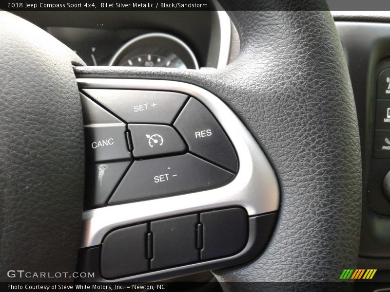 Billet Silver Metallic / Black/Sandstorm 2018 Jeep Compass Sport 4x4