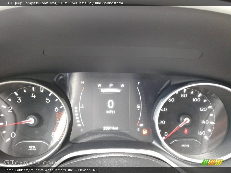 Billet Silver Metallic / Black/Sandstorm 2018 Jeep Compass Sport 4x4