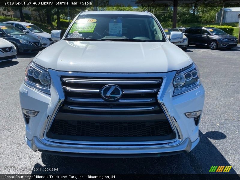 Starfire Pearl / Sepia 2019 Lexus GX 460 Luxury