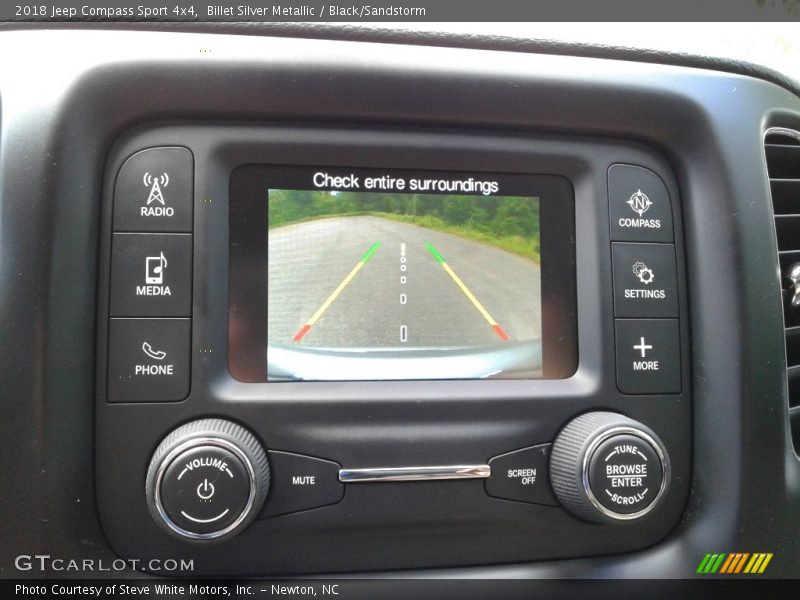 Billet Silver Metallic / Black/Sandstorm 2018 Jeep Compass Sport 4x4