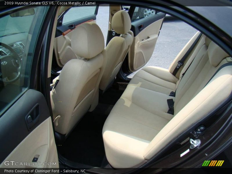 Cocoa Metallic / Camel 2009 Hyundai Sonata GLS V6