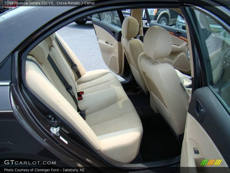 Cocoa Metallic / Camel 2009 Hyundai Sonata GLS V6