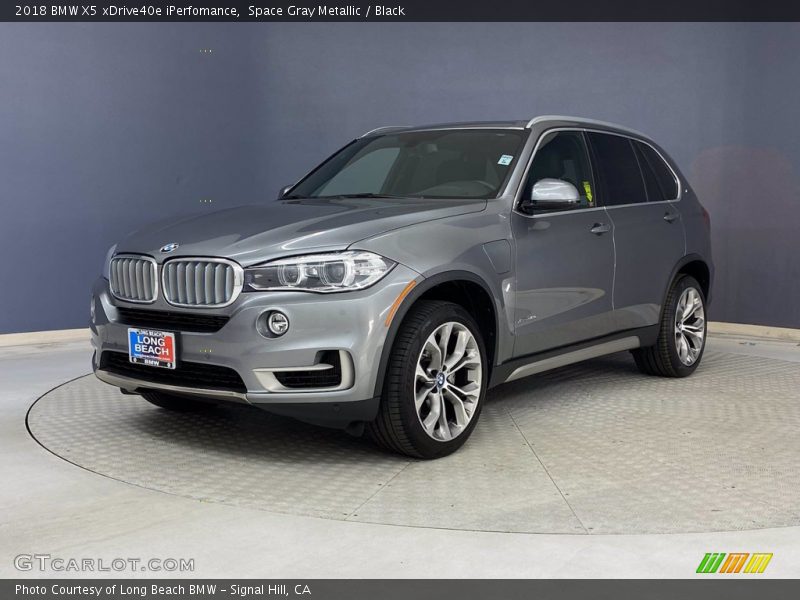 Space Gray Metallic / Black 2018 BMW X5 xDrive40e iPerfomance