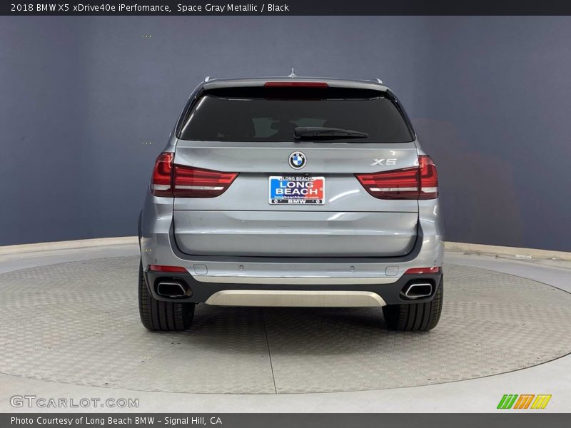 Space Gray Metallic / Black 2018 BMW X5 xDrive40e iPerfomance