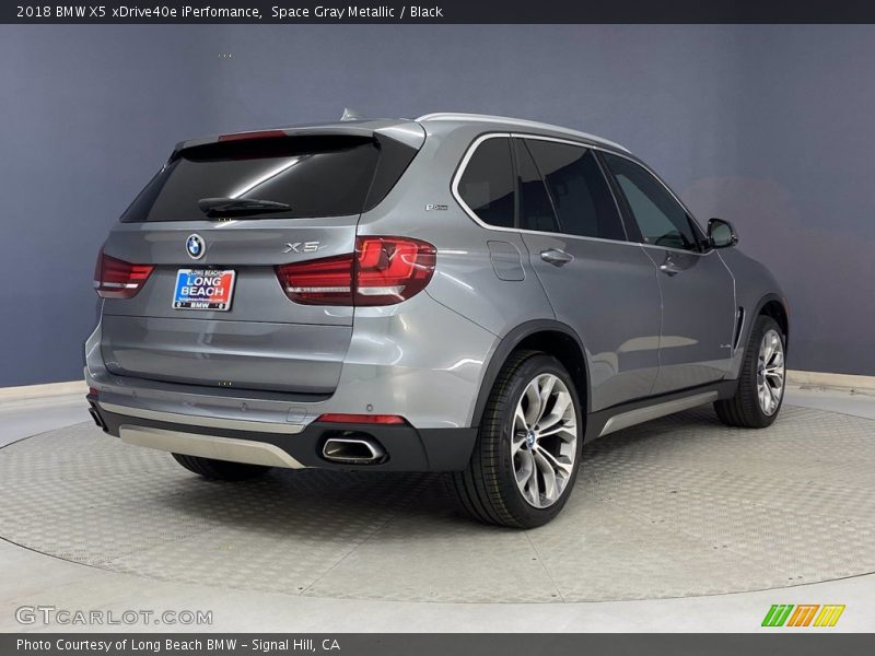 Space Gray Metallic / Black 2018 BMW X5 xDrive40e iPerfomance