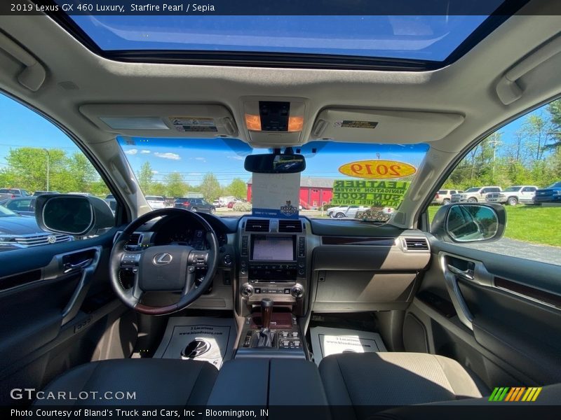 Starfire Pearl / Sepia 2019 Lexus GX 460 Luxury