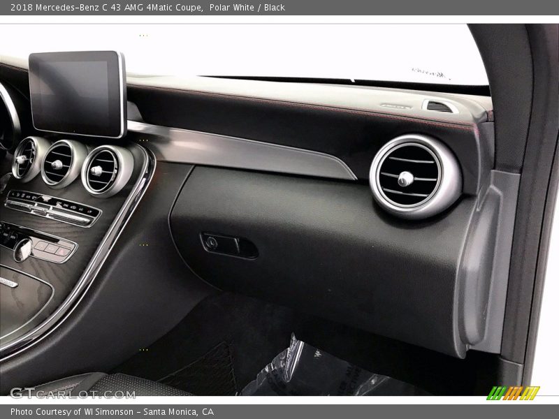 Polar White / Black 2018 Mercedes-Benz C 43 AMG 4Matic Coupe