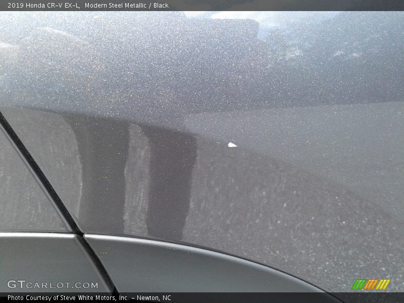 Modern Steel Metallic / Black 2019 Honda CR-V EX-L