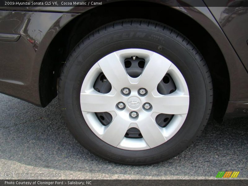 Cocoa Metallic / Camel 2009 Hyundai Sonata GLS V6