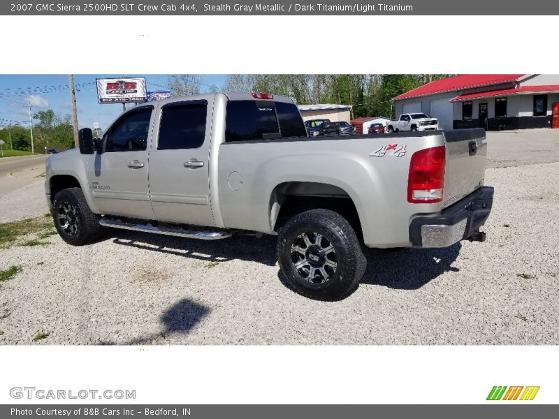 Stealth Gray Metallic / Dark Titanium/Light Titanium 2007 GMC Sierra 2500HD SLT Crew Cab 4x4