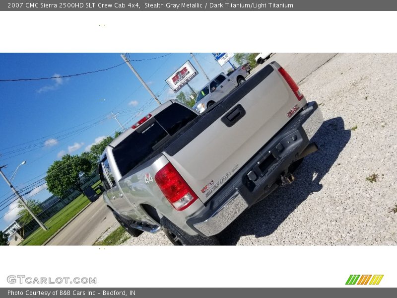 Stealth Gray Metallic / Dark Titanium/Light Titanium 2007 GMC Sierra 2500HD SLT Crew Cab 4x4