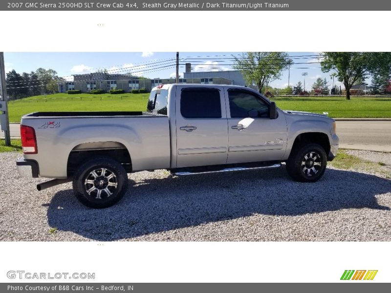 Stealth Gray Metallic / Dark Titanium/Light Titanium 2007 GMC Sierra 2500HD SLT Crew Cab 4x4