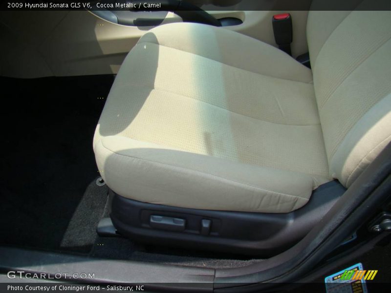 Cocoa Metallic / Camel 2009 Hyundai Sonata GLS V6