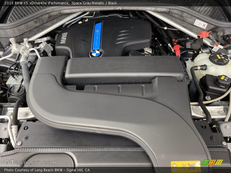 Space Gray Metallic / Black 2018 BMW X5 xDrive40e iPerfomance
