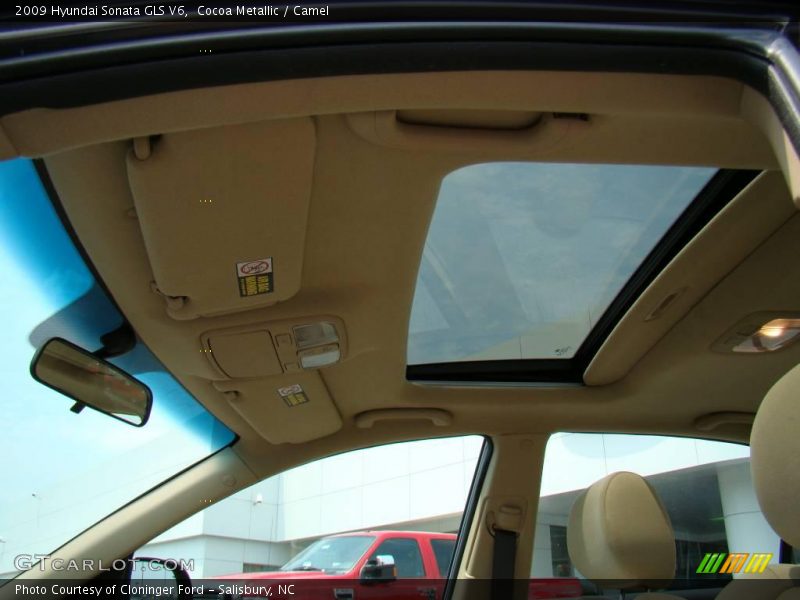 Cocoa Metallic / Camel 2009 Hyundai Sonata GLS V6