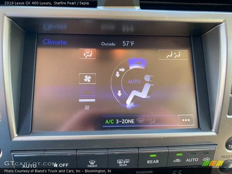 Starfire Pearl / Sepia 2019 Lexus GX 460 Luxury