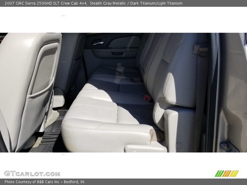 Stealth Gray Metallic / Dark Titanium/Light Titanium 2007 GMC Sierra 2500HD SLT Crew Cab 4x4