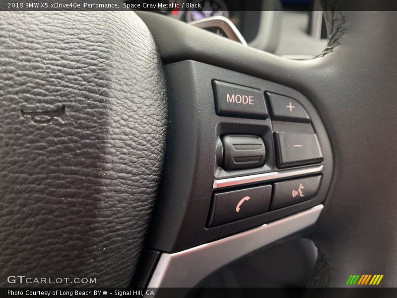 Space Gray Metallic / Black 2018 BMW X5 xDrive40e iPerfomance