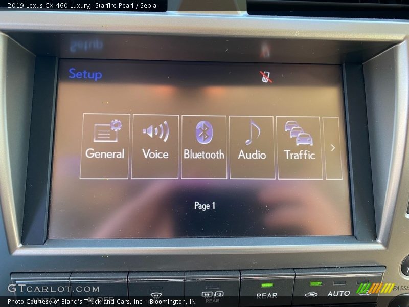 Starfire Pearl / Sepia 2019 Lexus GX 460 Luxury