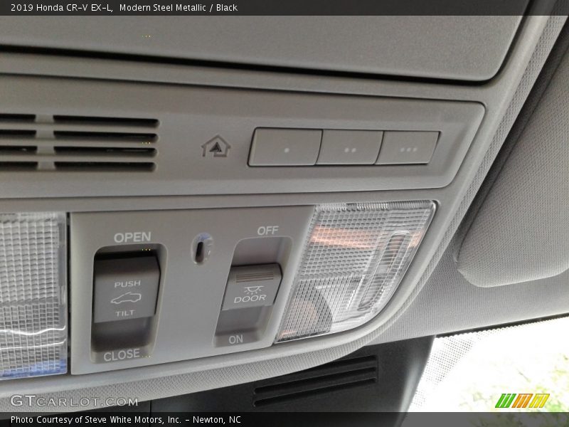 Modern Steel Metallic / Black 2019 Honda CR-V EX-L