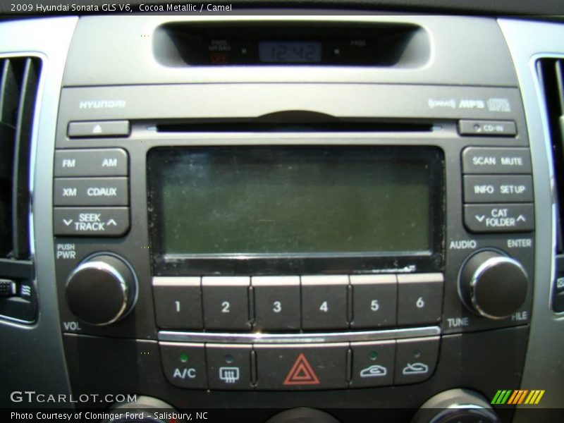 Cocoa Metallic / Camel 2009 Hyundai Sonata GLS V6