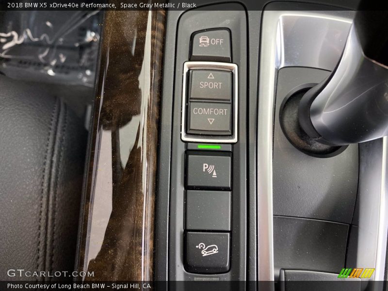 Space Gray Metallic / Black 2018 BMW X5 xDrive40e iPerfomance