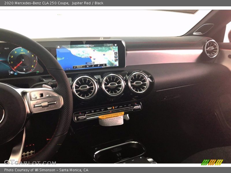 Jupiter Red / Black 2020 Mercedes-Benz CLA 250 Coupe