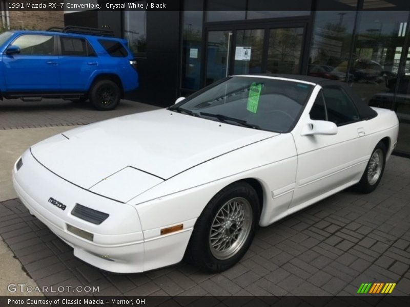 Front 3/4 View of 1991 RX-7 Convertible