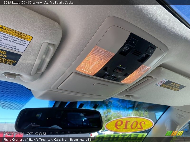 Starfire Pearl / Sepia 2019 Lexus GX 460 Luxury