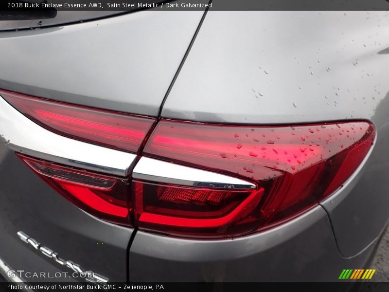 Satin Steel Metallic / Dark Galvanized 2018 Buick Enclave Essence AWD