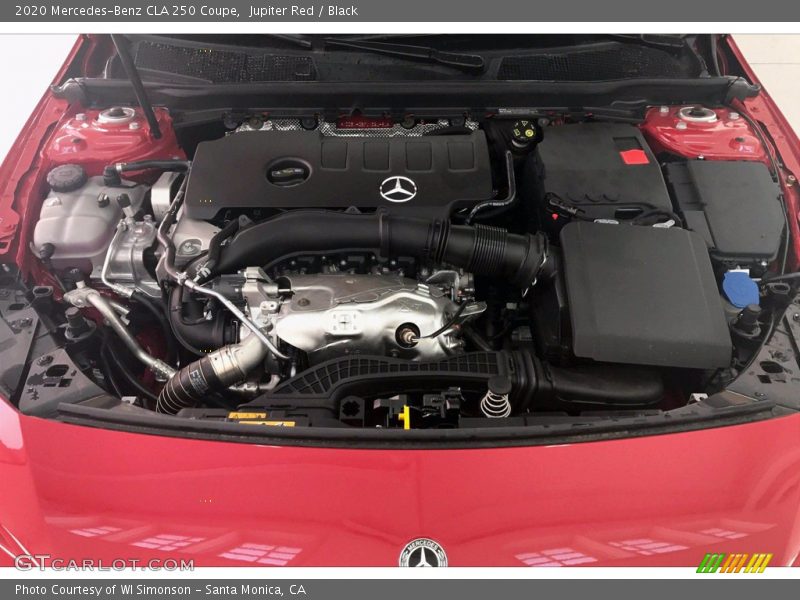 Jupiter Red / Black 2020 Mercedes-Benz CLA 250 Coupe