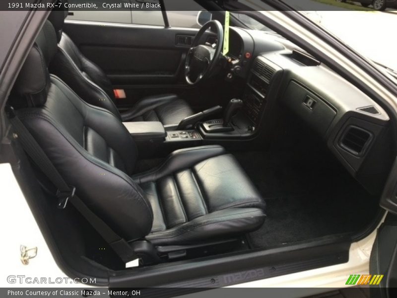 Front Seat of 1991 RX-7 Convertible