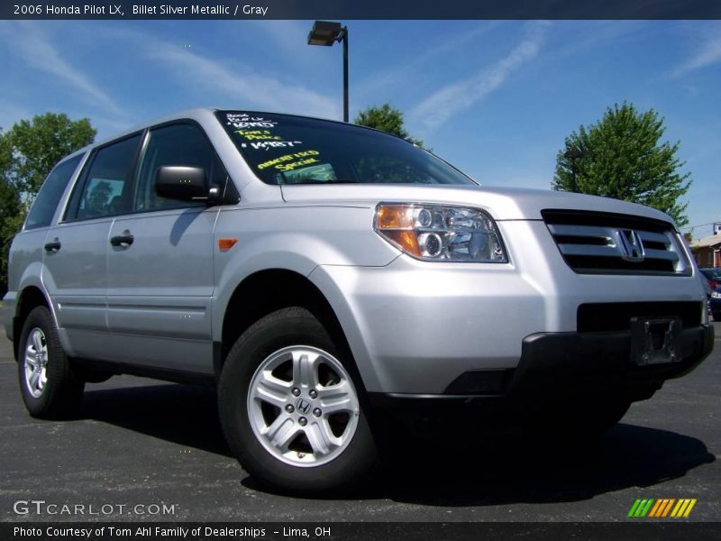 Billet Silver Metallic / Gray 2006 Honda Pilot LX