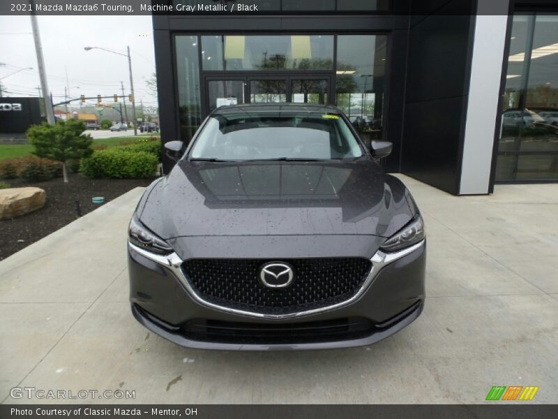 Machine Gray Metallic / Black 2021 Mazda Mazda6 Touring