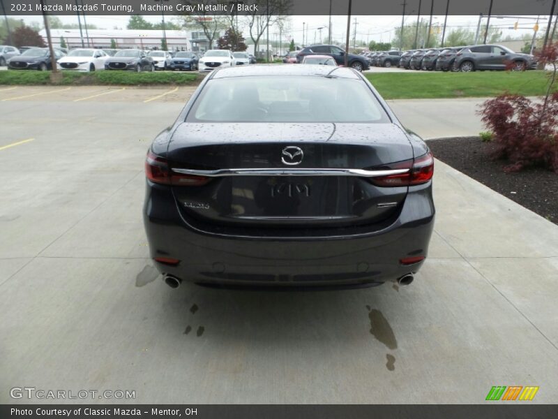 Machine Gray Metallic / Black 2021 Mazda Mazda6 Touring
