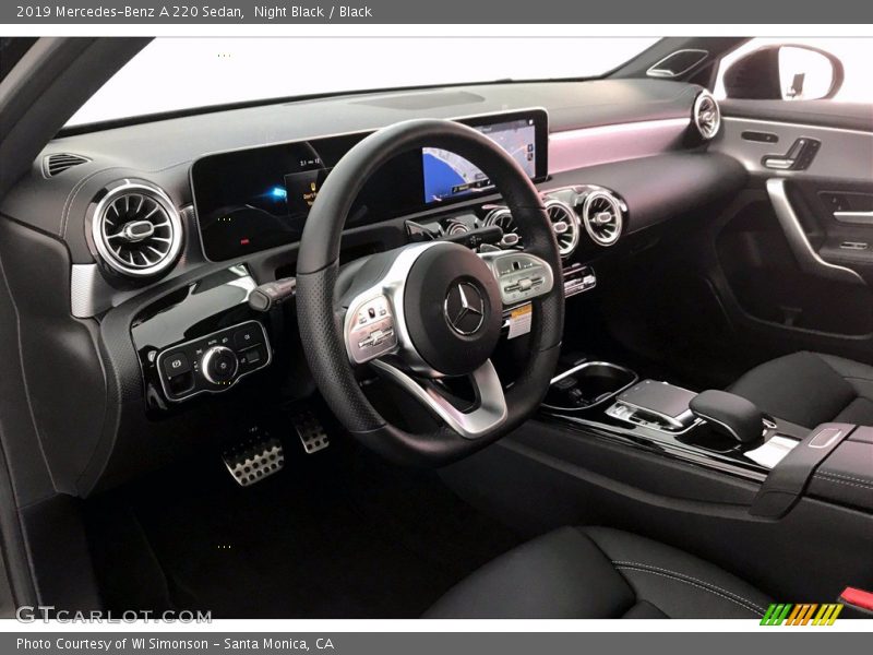 Night Black / Black 2019 Mercedes-Benz A 220 Sedan