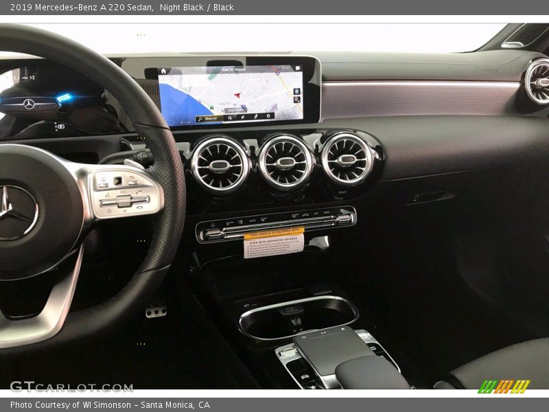 Night Black / Black 2019 Mercedes-Benz A 220 Sedan