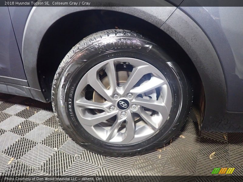 Coliseum Gray / Gray 2018 Hyundai Tucson SE