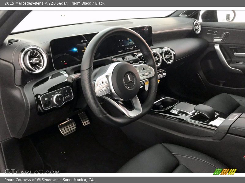Night Black / Black 2019 Mercedes-Benz A 220 Sedan