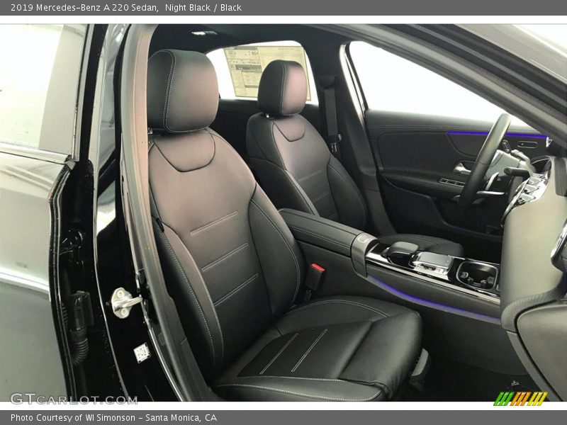 Night Black / Black 2019 Mercedes-Benz A 220 Sedan
