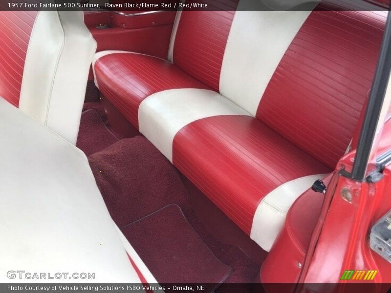 Rear Seat of 1957 Fairlane 500 Sunliner
