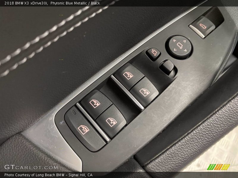 Phytonic Blue Metallic / Black 2018 BMW X3 xDrive30i