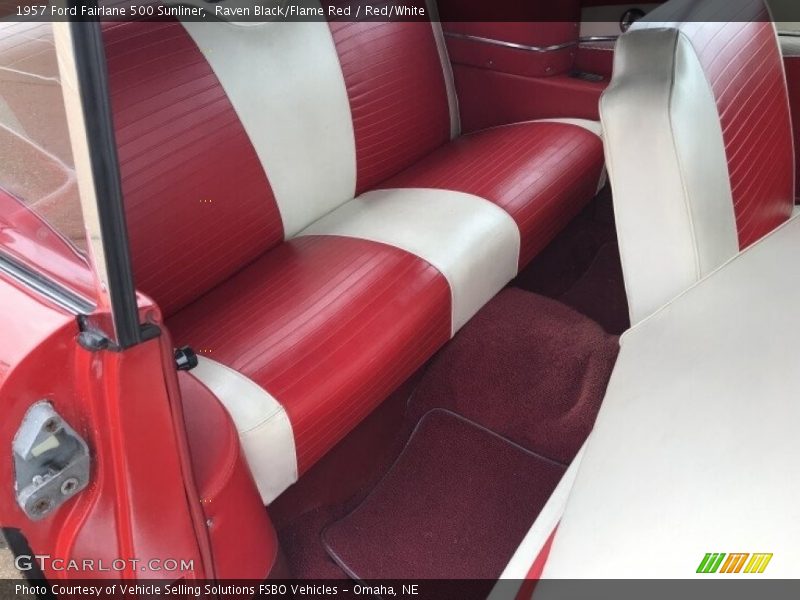 Rear Seat of 1957 Fairlane 500 Sunliner