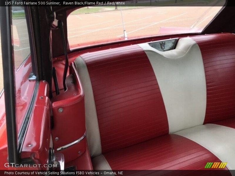 Rear Seat of 1957 Fairlane 500 Sunliner