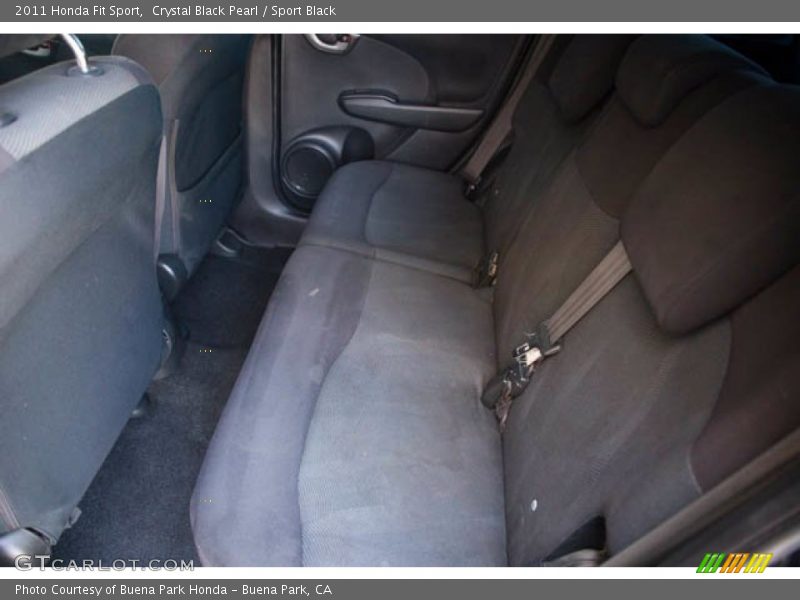 Crystal Black Pearl / Sport Black 2011 Honda Fit Sport